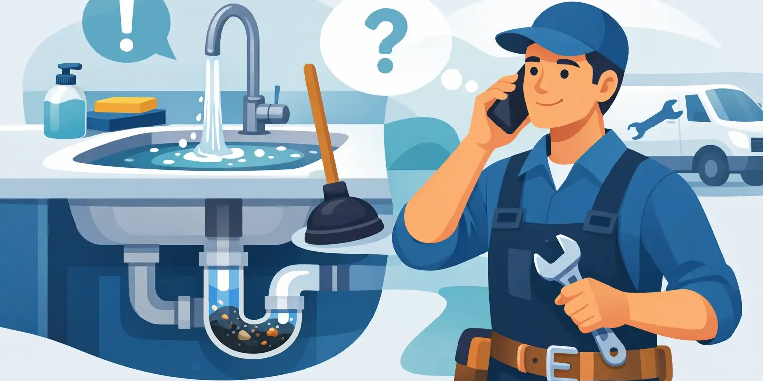 Desatasco fregadero: qué hacer y cuándo llamar Desatasco fregadero: qué hacer y cuándo llamar