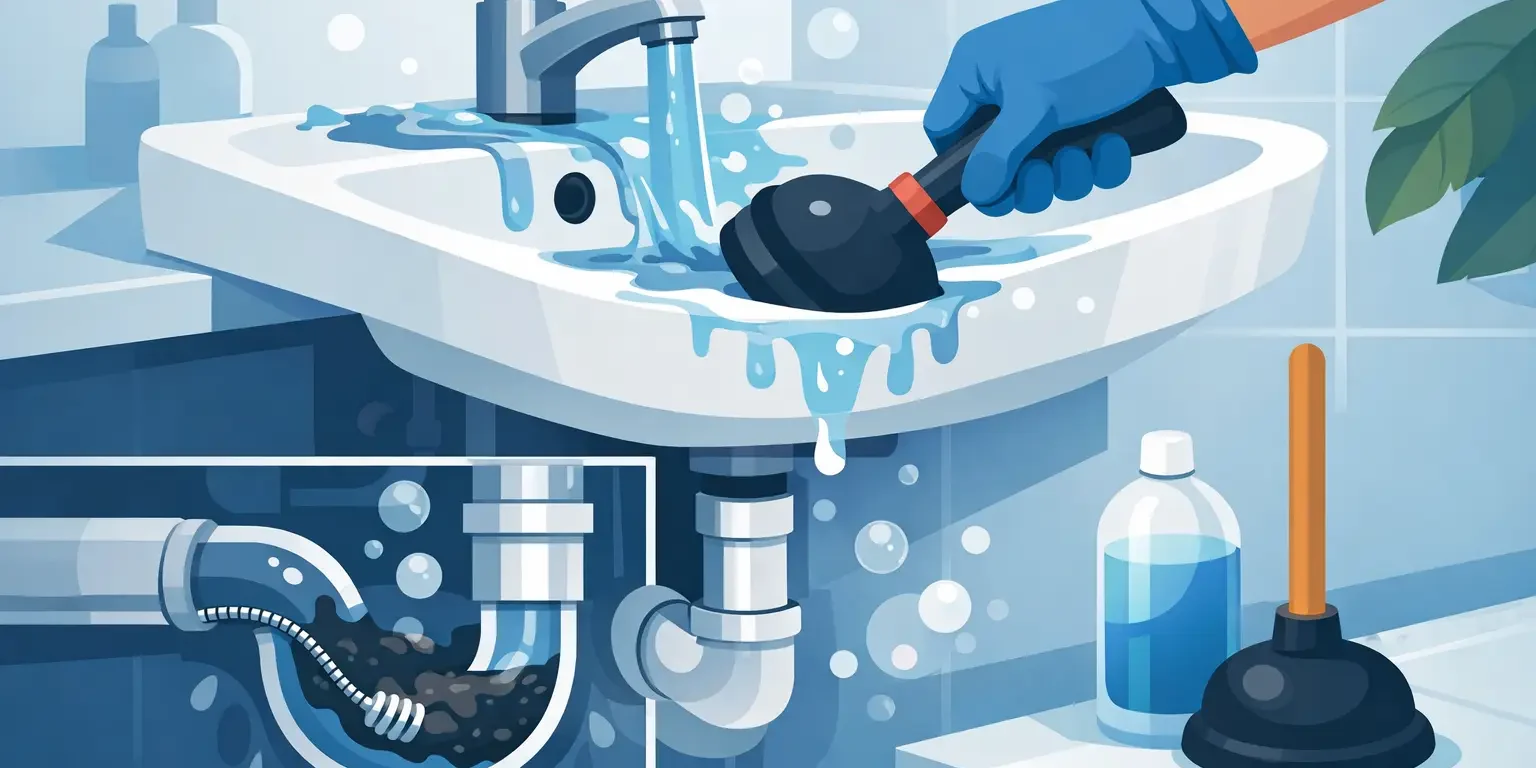 Desatasco de lavabo urgente sin dañar tuberías Desatasco de lavabo urgente sin dañar tuberías