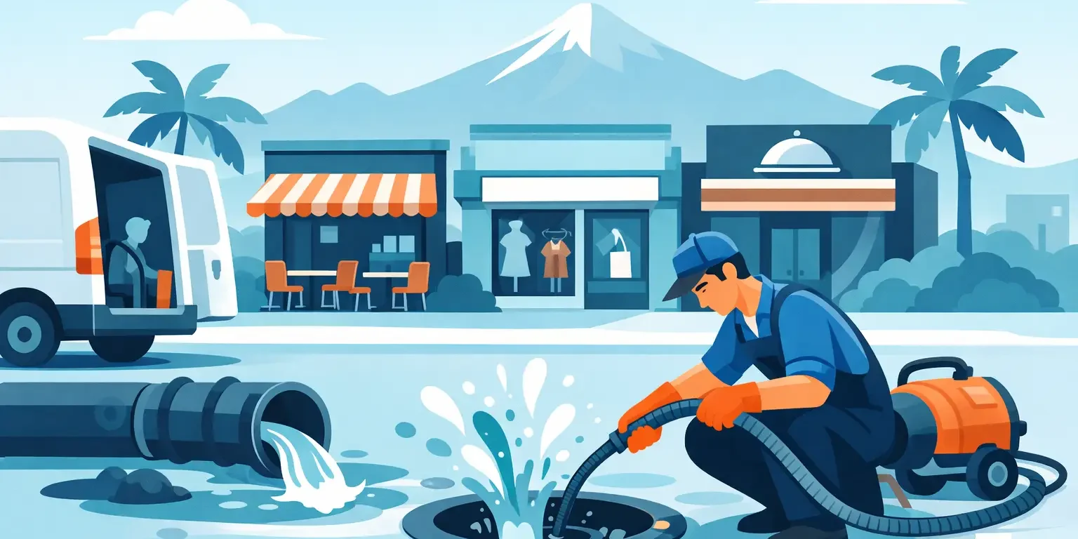 Desatascos locales comerciales Tenerife rápido